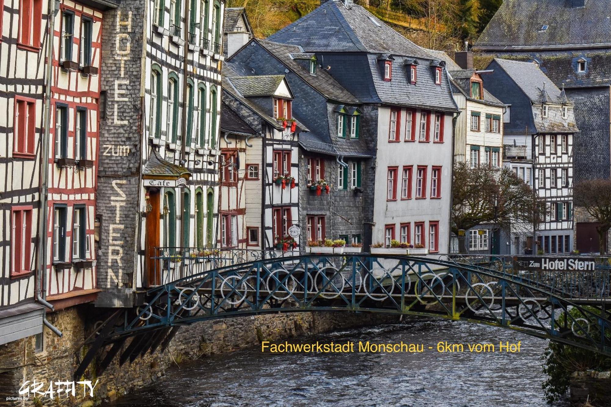 Hof Vierzehnender Im Hohen Venn - 70Qm Maisonette - 2 Schlafzimmer - Wohnkueche - Balkon Mit Grill - Monschau - Eifel - Hunde Willkommen - Islandpferde 외부 사진